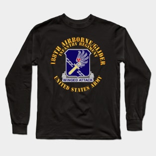 188th Airborne - Glider Infantry Regiment - DUI X 300 Long Sleeve T-Shirt